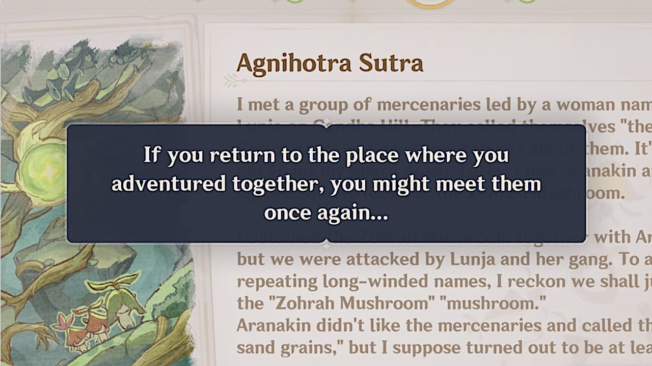 Return to the place where you adventured together: Agnihotra Sutra