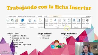 Sesión: Trabajando con la ficha insertar en PowerPoint