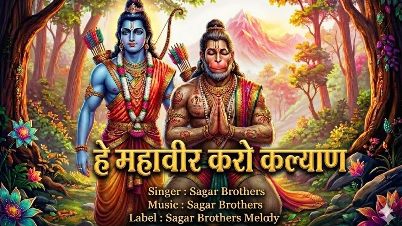 हे महावीर करो कल्याण | He Mahaveer Karo Kalyan |Powerful Hanuman Bhajan |Sagar Brothers Melody Voice