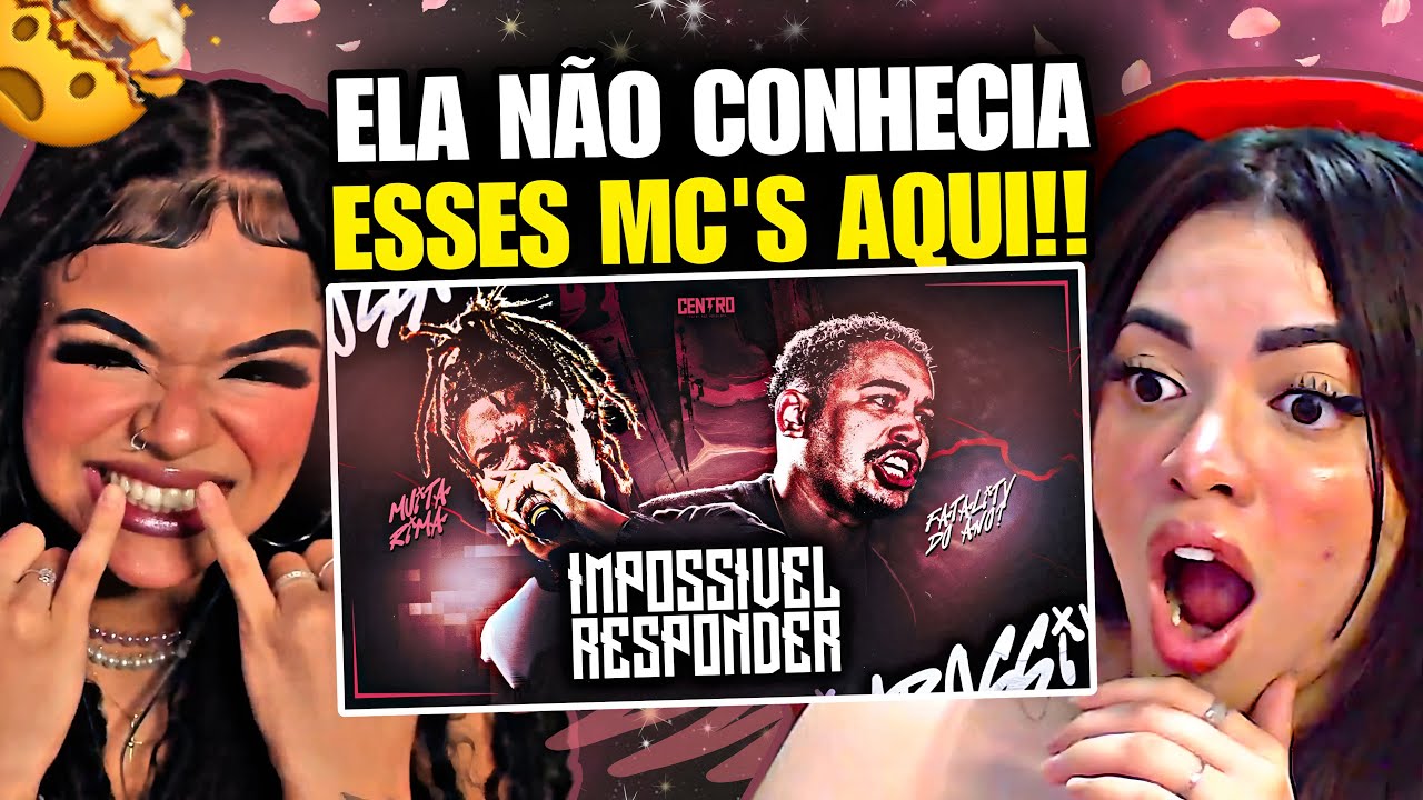 60 RIMAS IMPOSSÍVEIS DE RESPONDER em 2025! | [ NAT e VIC MV REACT ]