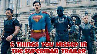 6 Things You Missed in the Superman Trailer (2025 Breakdown)