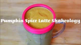 Pumpkin spice latte recipe w/ cafe shakeology