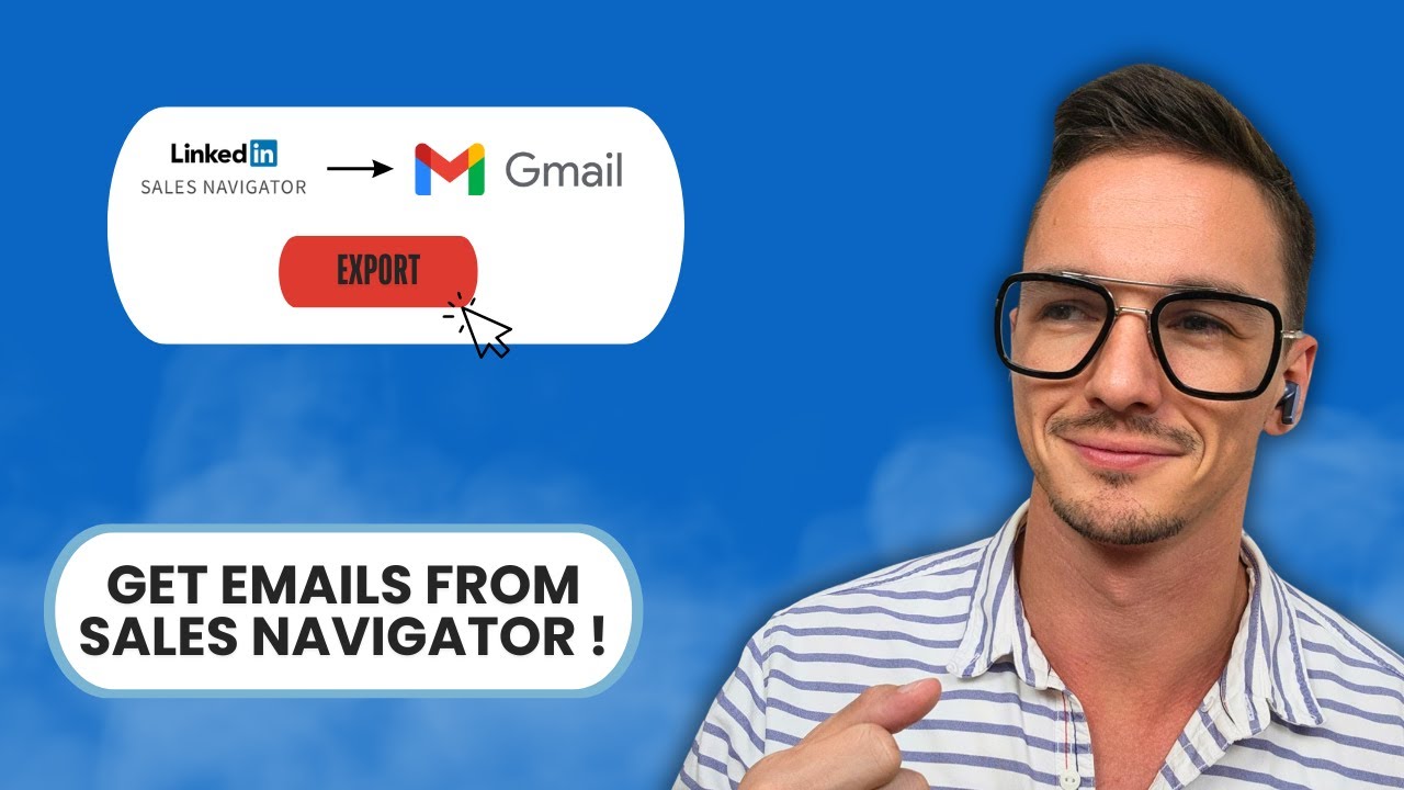 How to Get Emails From LinkedIn Sales Navigator In 2 Clicks! - YouTube
