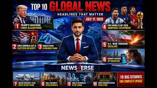 Global News Today | Top 10 Breaking News Headlines | US, Iran, India, World Cup & More | NEWSVERSE screenshot 5