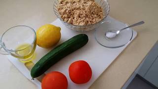 סלט קינואה טעים, מהיר וקל להכנה. מאודדד בריא !!! Very Healthy Vegan Quinoa Salad