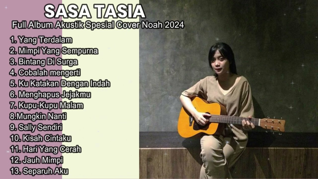 Kumpulan Lagu Akustik Cover by Tami Aulia Terbaru 2024 | Spesial Cover Mahalini Lyodra Melly Goeslow