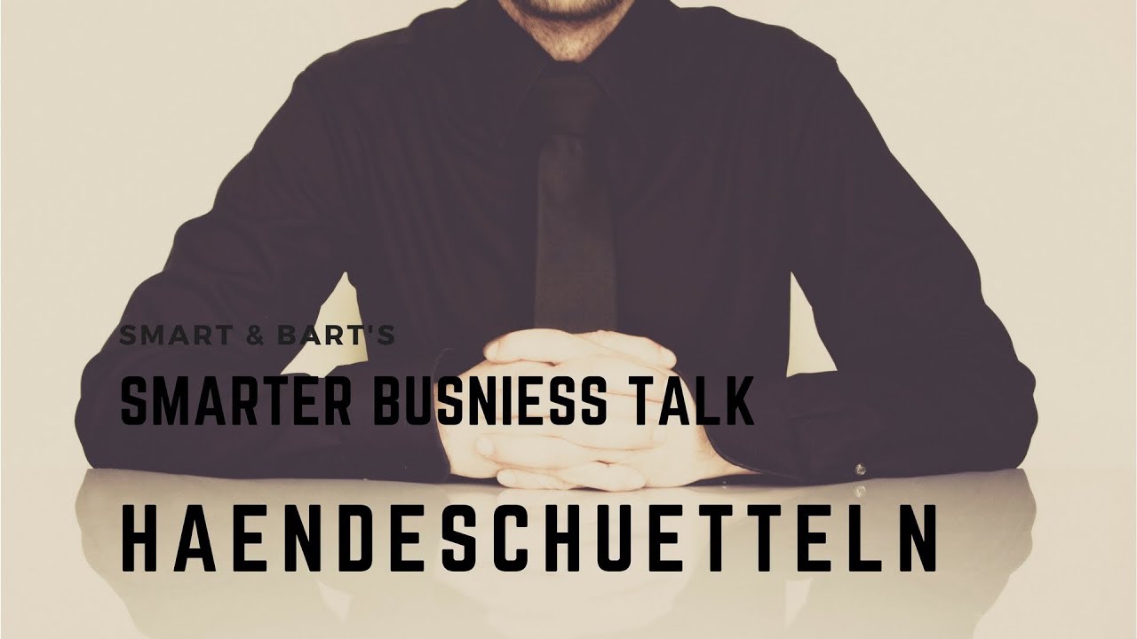 Händeschütteln im smarten Business Talk von smart&bart - Tipps rund um das Thema Beruf