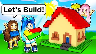 Playing with LEGO Blocks in Roblox!