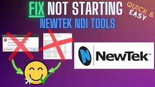 NewTek NDI Tools Not Opening Fix Launch Issues & Black Screen (2026)