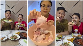 Mukbang masakan sederhana dengan suami #mukbang 