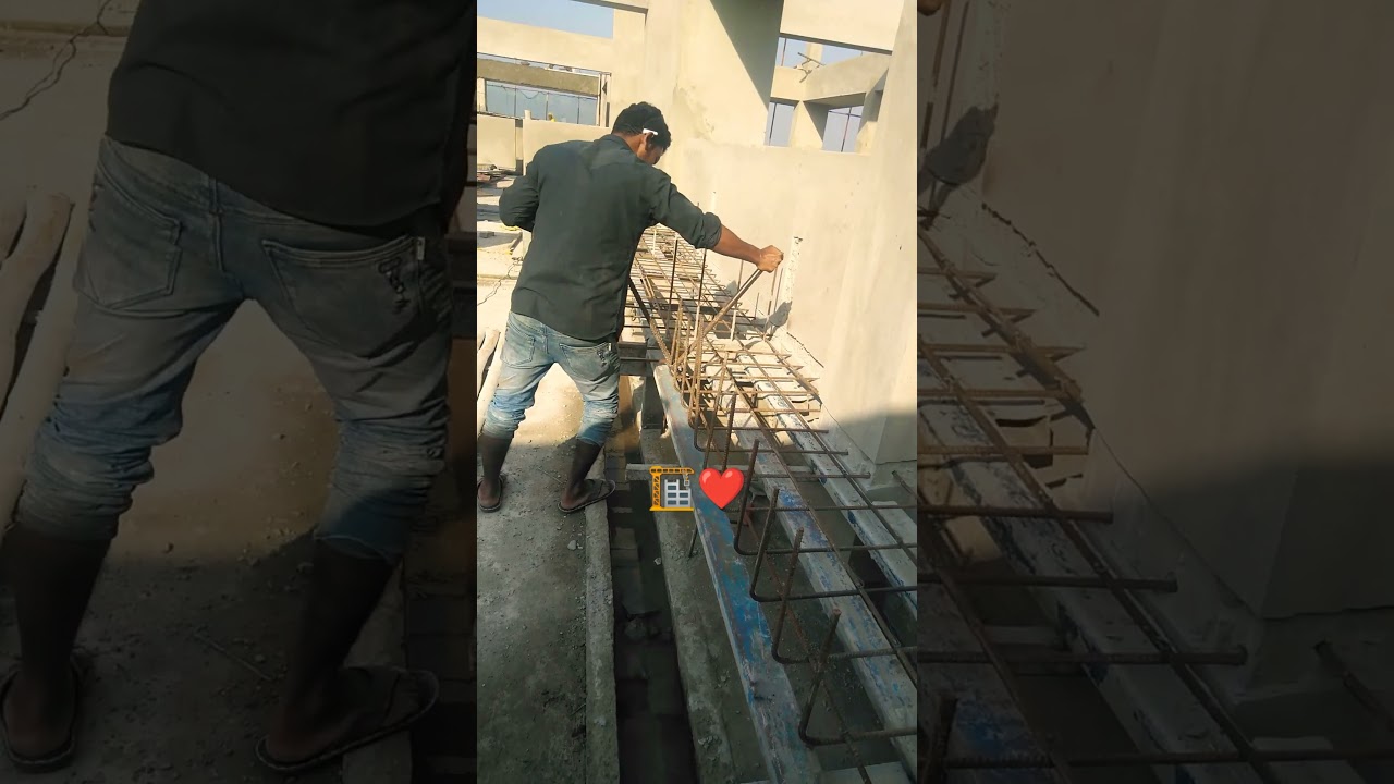 RCC garden box rebar fabrication work