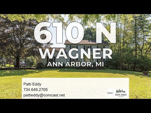 610 North Wagner Road, Ann Arbor, MI home video tour