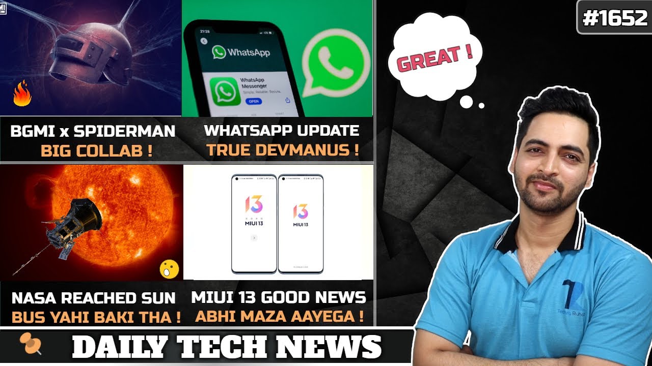 BGMI x Spiderman No Way Home😍,WhatsApp Group Delete,MIUI 13 Good News,iPhone 13 Funny,80W Charging