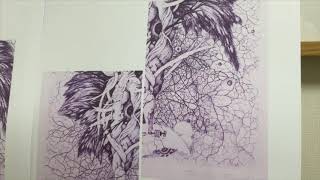 銅版画家 清原啓子 作品の細密描画の技法に迫る 現役の 銅版画 作家