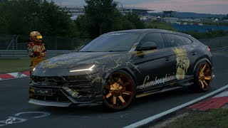 GT7 Took my brand new lamborghini urus to the nurburgring and Crash