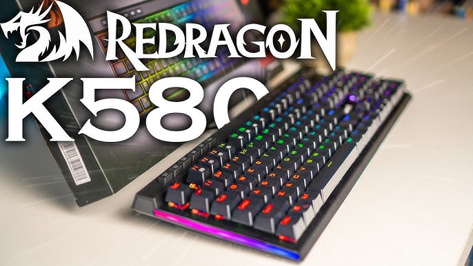 Clavier Gamer - MÉCANIQUE REDRAGON VATA K580 RGB BROWN SWITCH