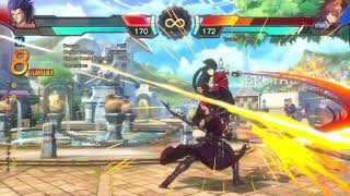 DNF Duel Vanguard Blockstring Guard Break into 80% combo