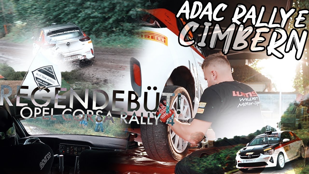 ADAC Cimbern Rallye 2021 | Regendebüt | Rallyeteam Merkel | Opel Corsa Rally 4