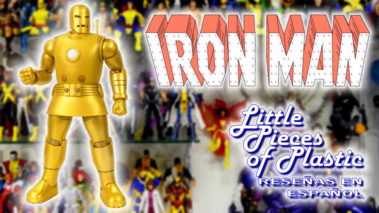 Iron Man Model 01 MK III Gold Marvel Legends Series Reseña Revisión Review Little Pieces Plastic