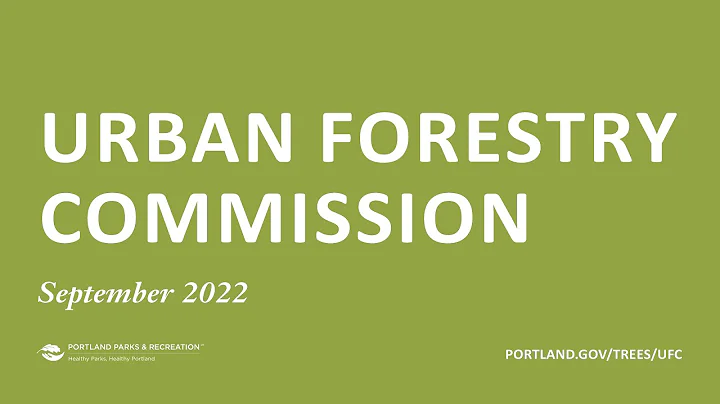 Portland Parks & Recreation's Urban Forestry Commi...