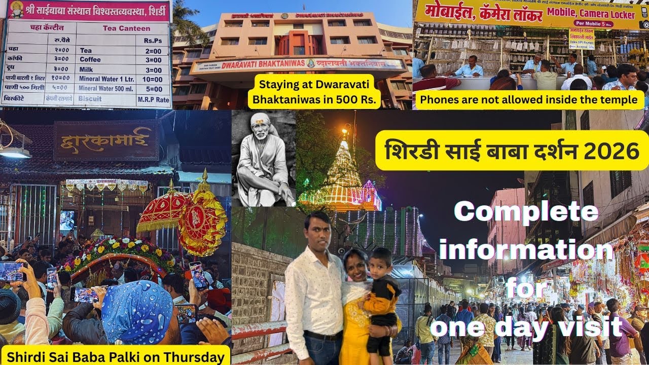 Shirdi Sai Baba Darshan 2026 | Complete Shirdi Mandir Darshan Guide | Sai Baba Mandir Shirdi