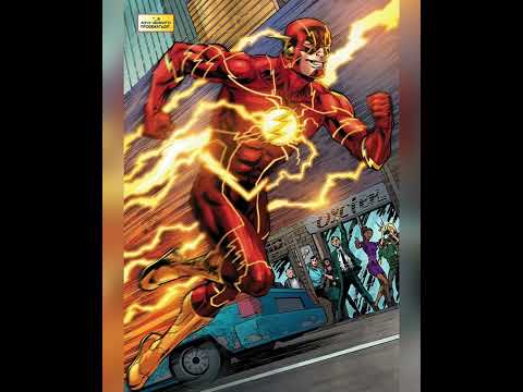 Насколько быстрый Флэш #комиксы #flash #dccomics