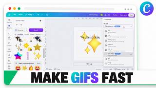 How to Create Animated GIFs with Canva (Endless Animated Replay) screenshot 2