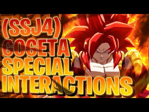 All Gogeta SSJ4 Special Interactions & Easter Eggs (ENG DUB