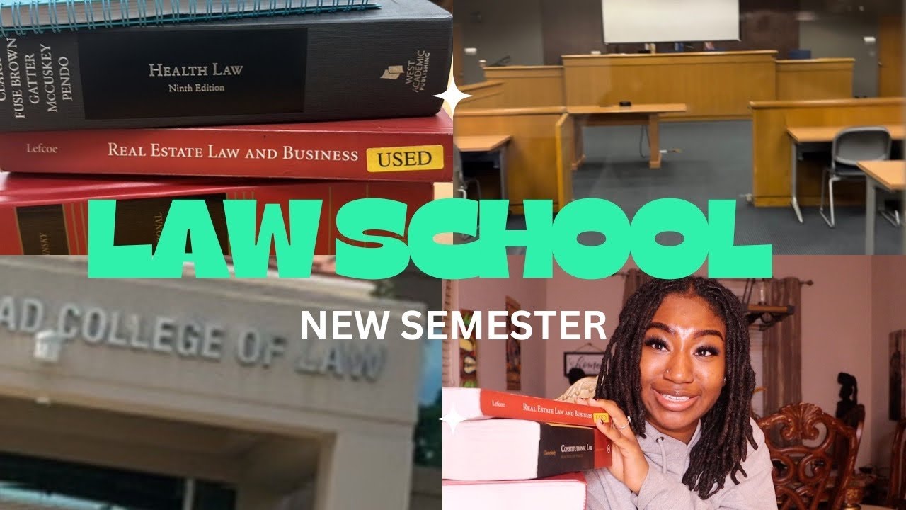 First Day of 2L Year (2nd Semester) at NSU Law ⚖️ GRWM, Case Briefing, Class 🌟