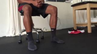 Seated Bilateral Toe Raises