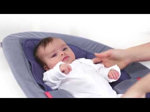 Шезлонг Leaf CURV Grape (Nuna, Нидерланды), видео 1