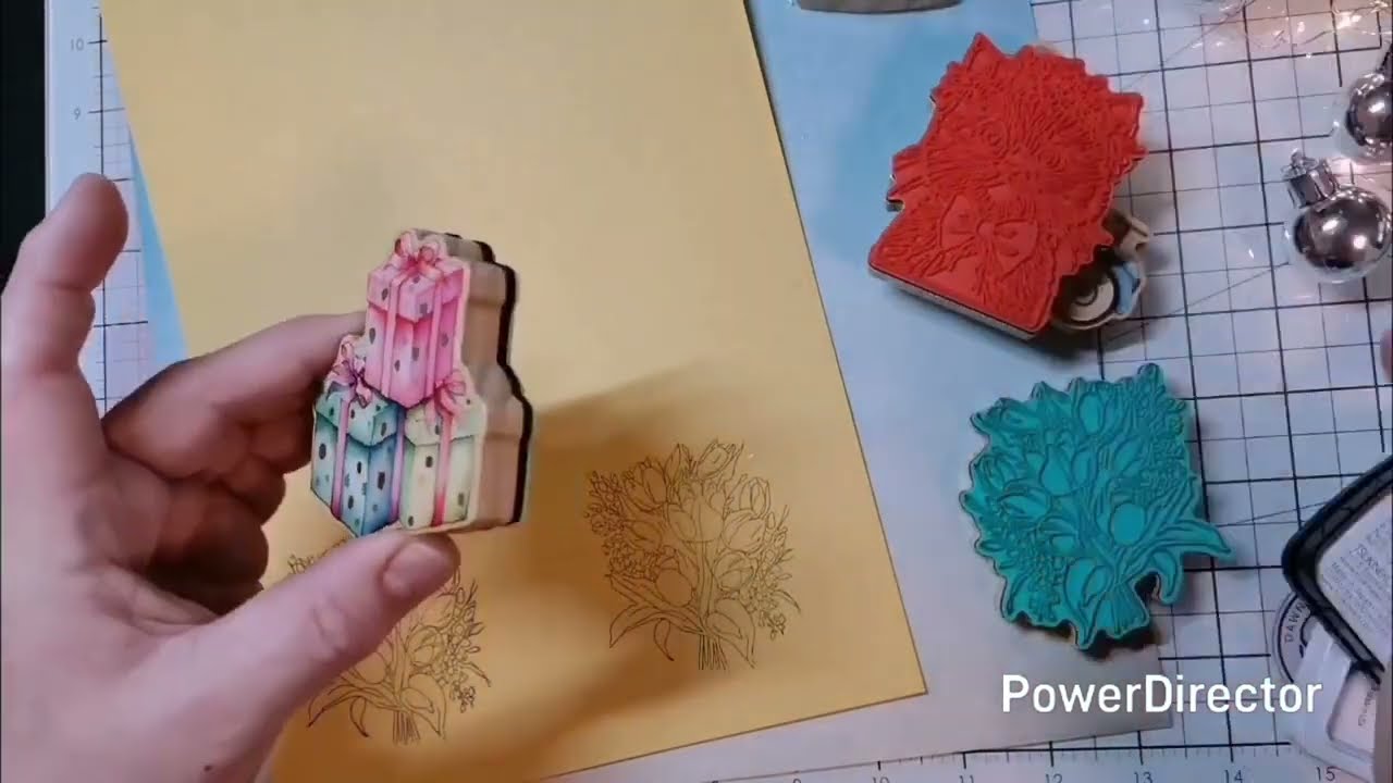  DIY Neue Stempel von Action im Test. #basteln #stempeln #test #neu #action #haul