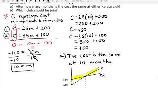MPM2D   Unit 1  Lesson 10 More Applications to Linear Systems