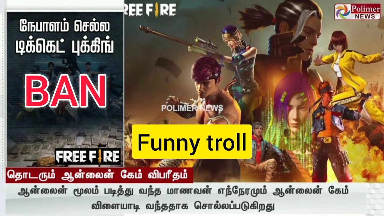 FREEFIRE  ban polimer news troll // PART 2