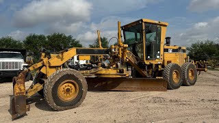 2002 Caterpillar 140H Grader with Ripper running video