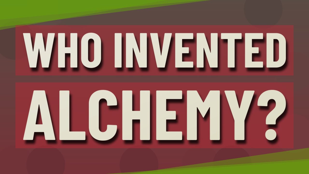 Who invented alchemy? - YouTube