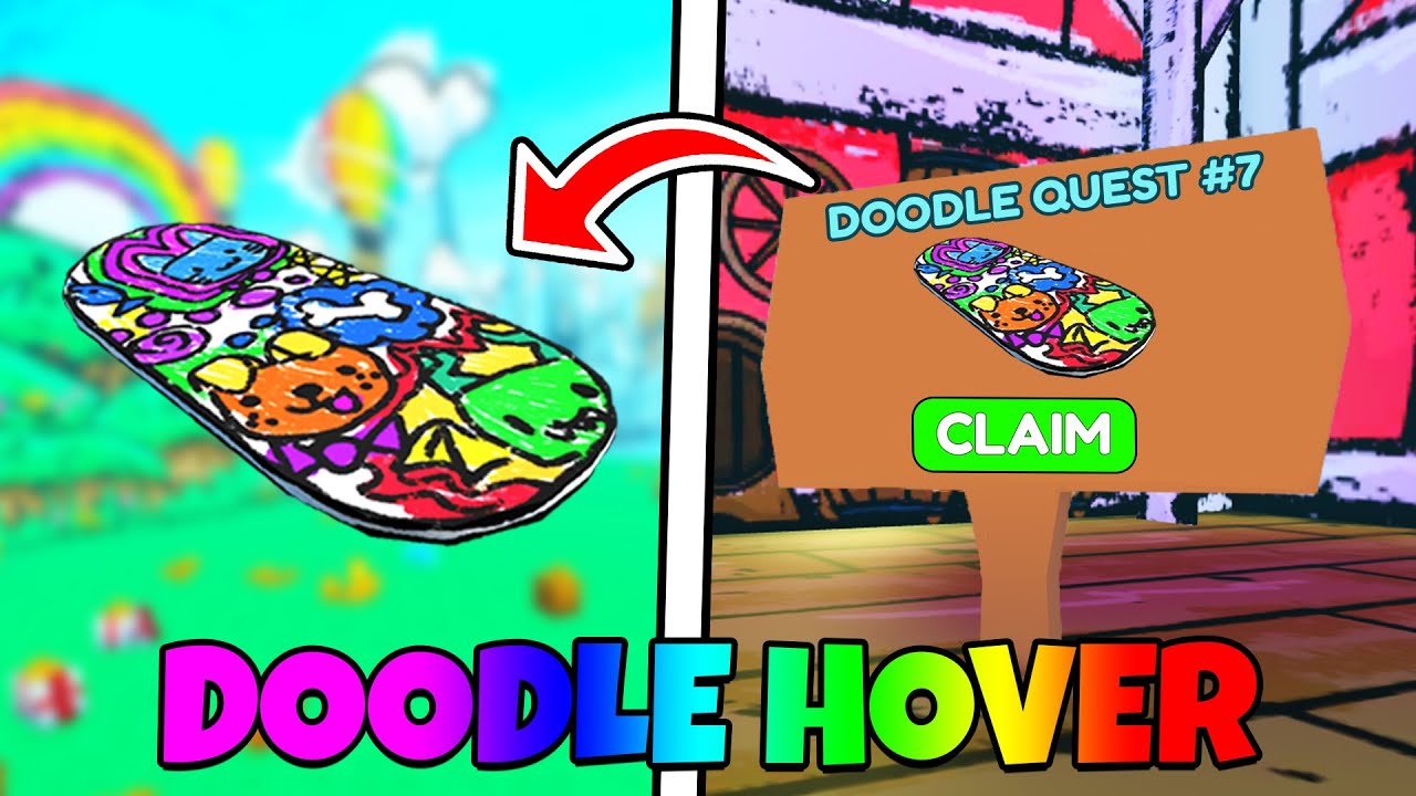 how-to-get-new-doodle-hoverboard-in-pet-simulator-x-youtube