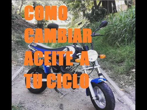 Como cambiar el aceite a tu ciclomotor zanella ??