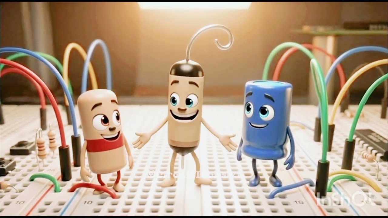 “Electronics Components Explained Easily | Animated Learning”