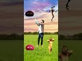 funny cute 😝😝 alien, Gorilla, fatty dog and squid doll colour monster haed #youtubeshorts #funny