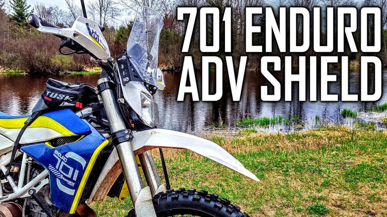 This 701 Enduro ADV Windshield is AWESOME & CHEAP!