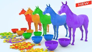 العاب صلصال و طين اصطناعي للاطفال | العاب عجينة الصلصال بالألوان | Learn Colors, Play Doh Lollipops