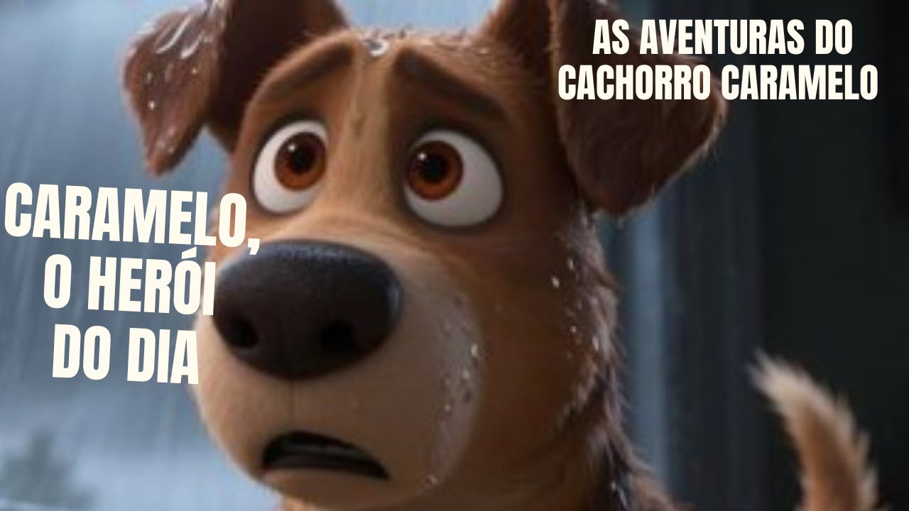 As Aventuras do Cachorro Caramelo - Caramelo, o Herói do Dia !