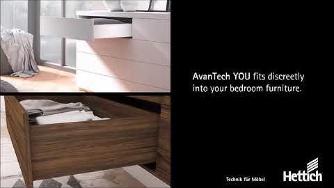 AvanTech YOU drawer system. Assembly animation