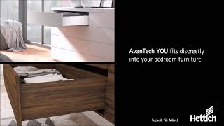 AvanTech YOU drawer system. Assembly animation