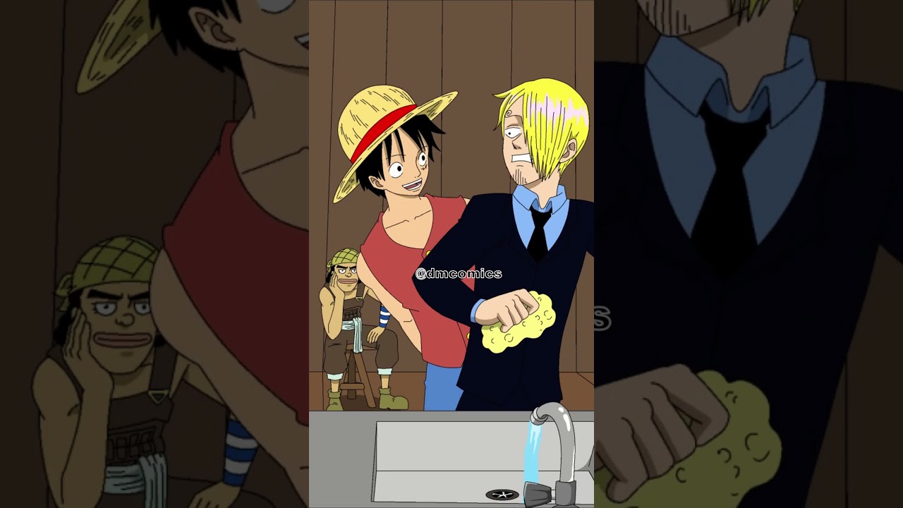 One Piece - Luffy "eu gostaria de merendar" 