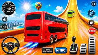 Bus Mega Ramp Racing - Impossible Bus Stunt Sharp Control Drive 3D - Android Gameplay | ACRGP screenshot 1