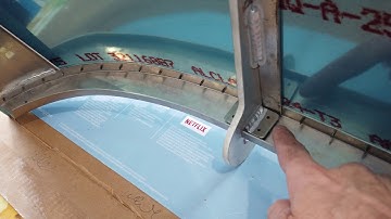 Vans RV 7 HINT Video Canopy Frame Begins