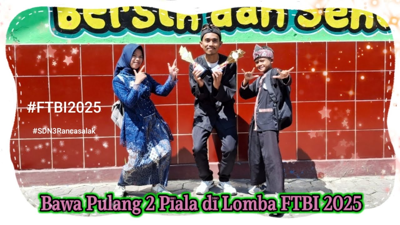 Alhamdulillah, Kita Pulang Membawa 2 Piala dari Lomba FTBI 2025