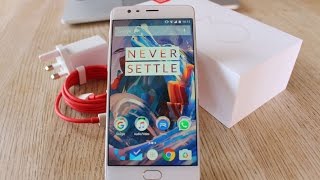 OnePlus 3 SOFT GOLD Unboxing and Hands On screenshot 5